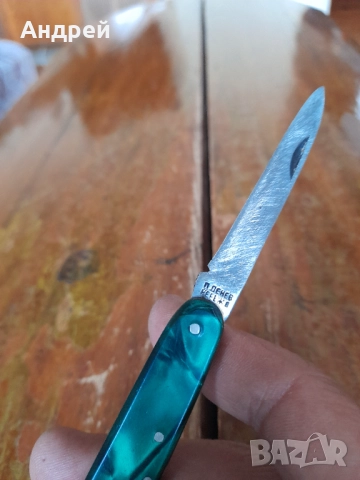 Стар джобен нож,ножче,ножка #142, снимка 5 - Други ценни предмети - 51881564