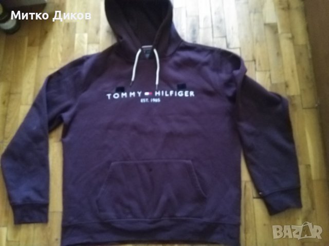 Томи Хифлигер суитчер органичен памук размер ХХХЛ