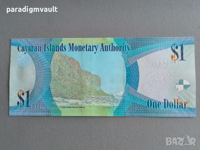 Банкнота - Кайманови острови - 1 долар UNC | 2018г., снимка 2 - Нумизматика и бонистика - 53039447