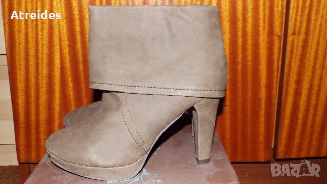 Дамски есенно-зимни боти на ток