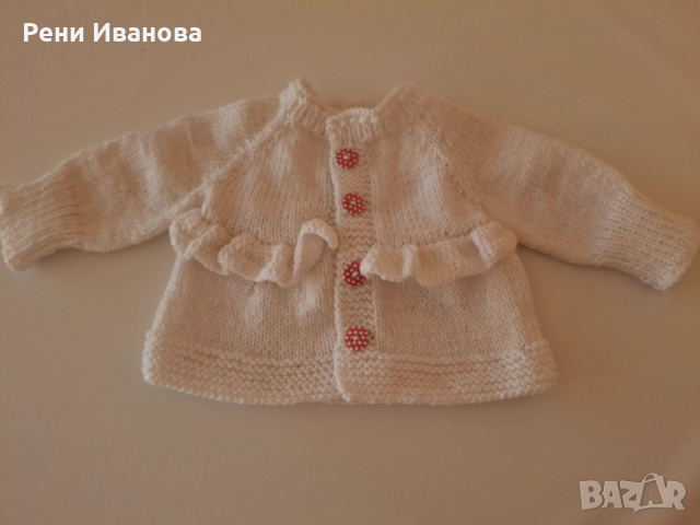 Плетени дрешки за момиче, снимка 8 - Комплекти за бебе - 52306974