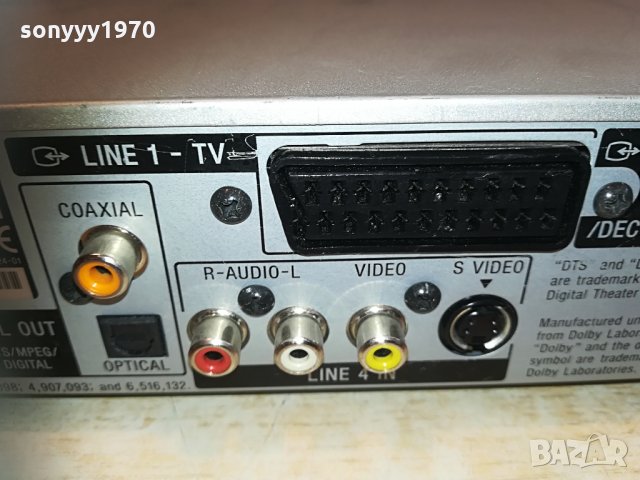 sony rdr-hx710 hdd/dvd recorder 1104212146, снимка 16 - Плейъри, домашно кино, прожектори - 32510955