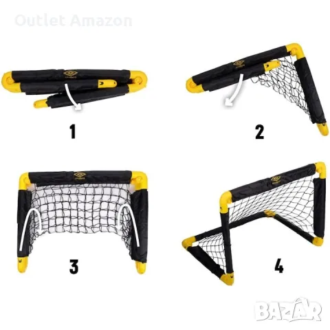 Umbro сгъваема футболна врата 50х44х44, снимка 2 - Футбол - 49705053