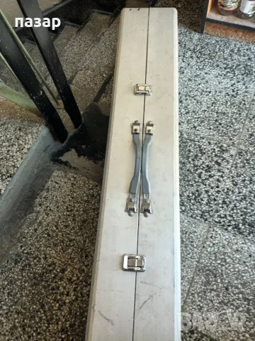 Маса с две пейки Алуминий сгъваеми 120/70