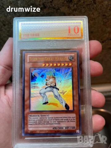 Tyler the Great Warrior Yu-Gi-Oh! Card, снимка 9 - Колекции - 50658473