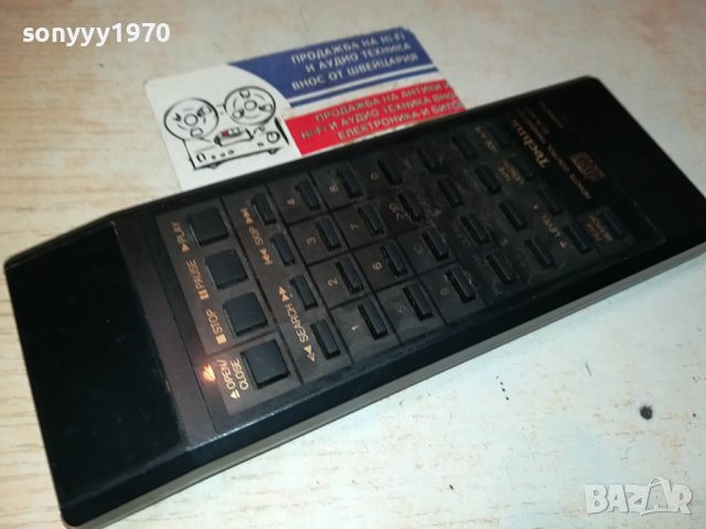 TECHNICS EUR64798 CD REMOTE-ВНОС SWISS 3011231009, снимка 6 - Ресийвъри, усилватели, смесителни пултове - 43209126