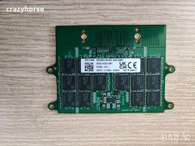 Чисто нова SK Hynix KYHG6V-HYA 32GB DDR5 PC5 CAMM 5600 MHz памет