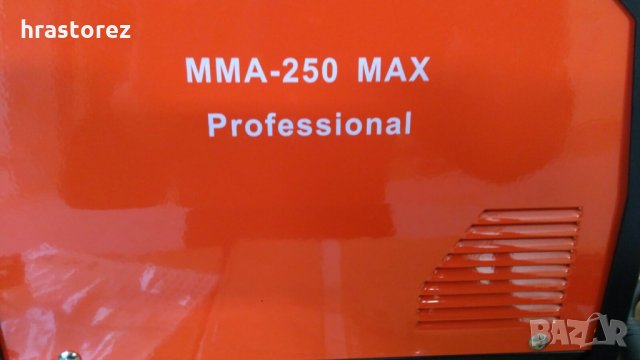 250 Ампера - инверторен Електрожен PROFESSIONAL 250А-MAX - Електрожени, снимка 4 - Други машини и части - 33228312