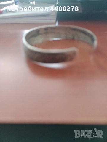 Продавам антикварна сребърна гривна , снимка 4 - Антикварни и старинни предмети - 53591534