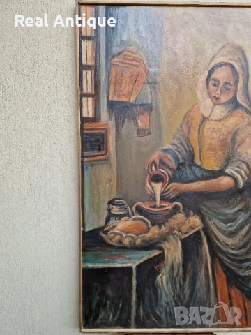 Уникат - Огромна майсторска авторска картина масло върху платно , снимка 7 - Картини - 51657910