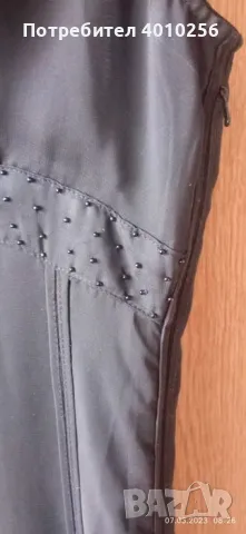 НОВА КОПРИНЕНА ЧЕРНА БАЛНА РОКЛЯ ДО КОЛЕНЕТЕ р. М, снимка 6 - Рокли - 49004528