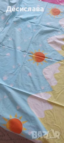 Комплект чаршафи за бебешко легло кошара, снимка 2 - Спално бельо и завивки - 42957528