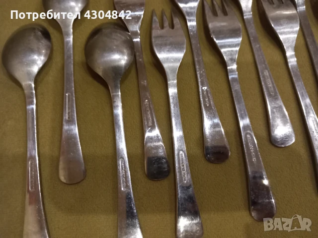 Десертни вилици и лъжици , снимка 7 - Прибори за хранене, готвене и сервиране - 51253543