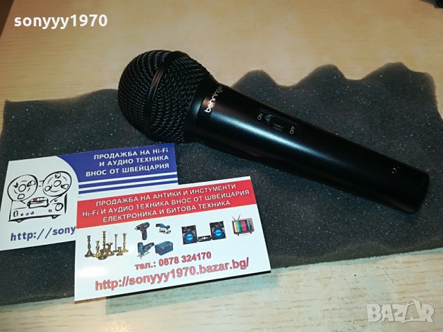 behringer profi microphone-внос швеицария, снимка 2 - Микрофони - 28595303