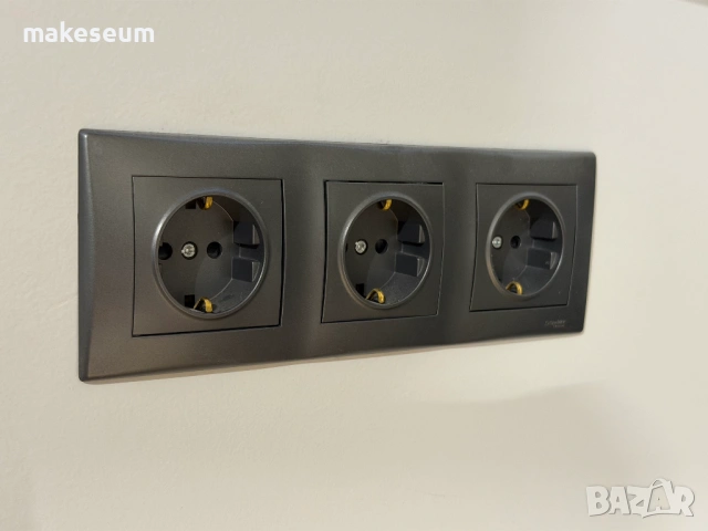 Контакти, ключове и розетки Schneider Sedna