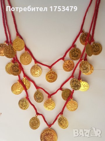 Пендар троен за народна носия , снимка 3 - Антикварни и старинни предмети - 44014612