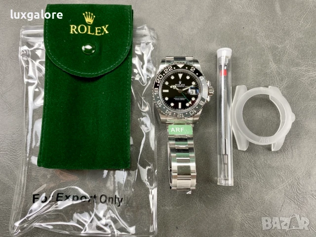 Мъжки часовник Rolex GMT-Master II Bruce Wayne с автоматичен швейцарски механизъм, снимка 8 - Мъжки - 51121209