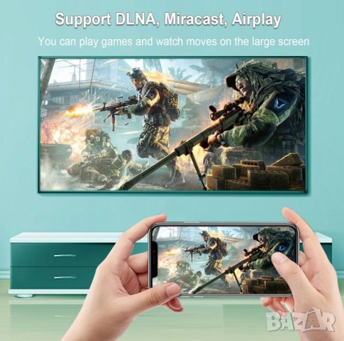 H96MAX UltraHD 3D 8K@24fps 4K@60fps H.265 Mali-G52-2EE 64bit RK3566 4GBRAM Android11 HDR10 HLG TVBox, снимка 11 - Плейъри, домашно кино, прожектори - 35278375