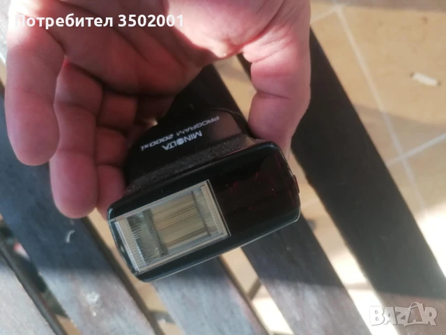 minolta program 2000xi светкавица, снимка 2 - Светкавици, студийно осветление - 50983344