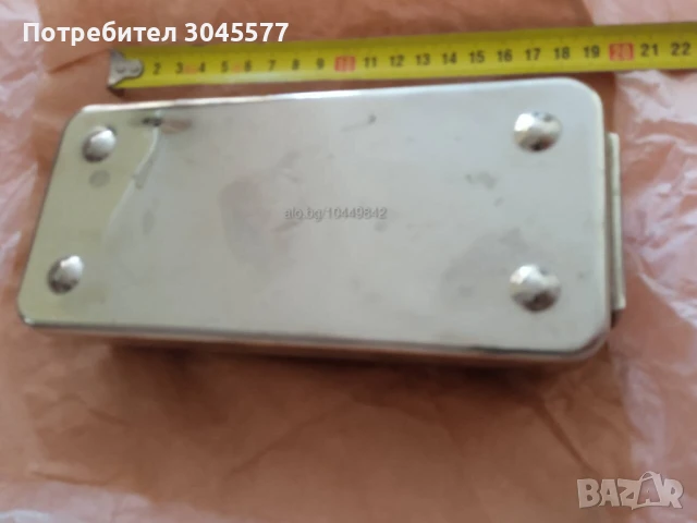 Кутия Контейнер за стерилизация мед 8,3*18,3*5 см, снимка 4 - Колекции - 51093861