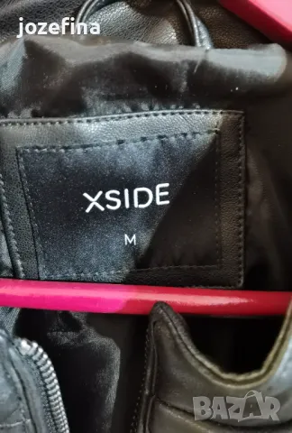 Мъжко кожено яке XSIDE- ново, снимка 7 - Якета - 49326092