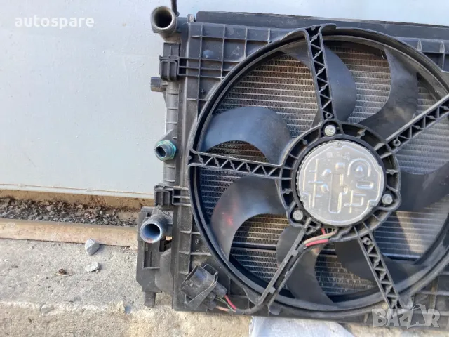 Воден радиатор,охладител, перка с дифузьор Vw Polo 09-17г. 1.2,1.4TSI. Audi. Skoda. Seat. 60145805H., снимка 2 - Части - 49572387
