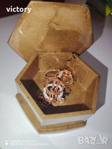 ✨ Уникална ръчно изработена кутийка за бижута – малко произведение на изкуството ✨, снимка 6 - Декорация за дома - 53297933