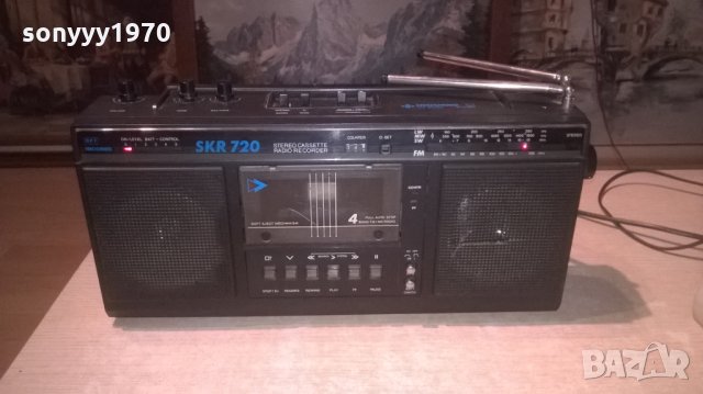 RFT INCOMS SKR 720-РЕТРО КОЛЕКЦИЯ, снимка 4 - Радиокасетофони, транзистори - 27833404