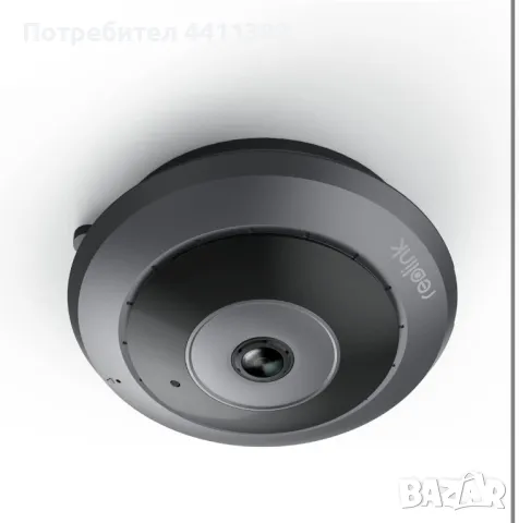 WiFi IP камера за наблюдение Reolink Fisheye FE-W 6MP 360°, снимка 4 - IP камери - 49503017