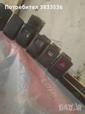 Vw Volkswagen Golf & Jetta Mk2 оригинални бутони (копчета) от таблото, снимка 3 - Части - 51850750