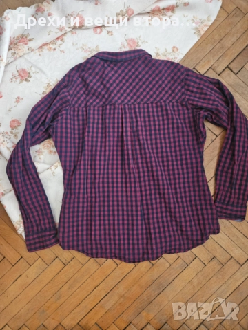 Памучна риза Lee Cooper , снимка 2 - Ризи - 52992033