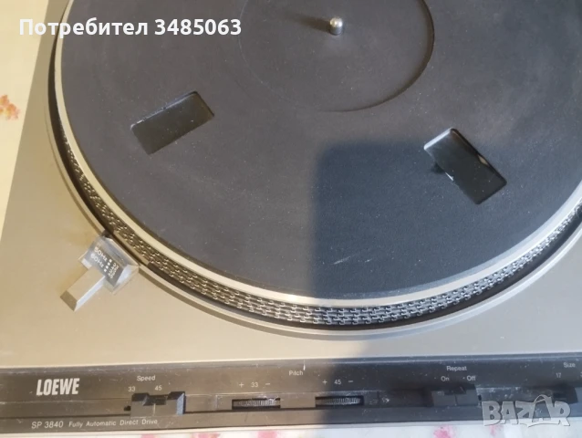 Продавам грамофон LOEWE, снимка 2 - Грамофони - 51148369