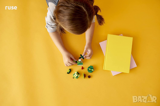 НОВИ! LEGO® Classic 11007 - Зелени творчески тухлички  , снимка 10 - Конструктори - 36405825