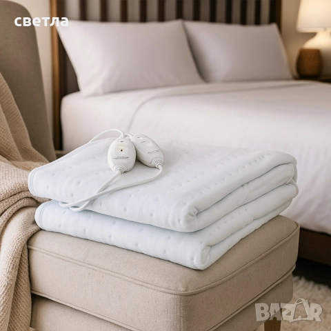 Затопляща постелка за легло Termomax, 60W/120W, 160х140см, електрическа, полиестер