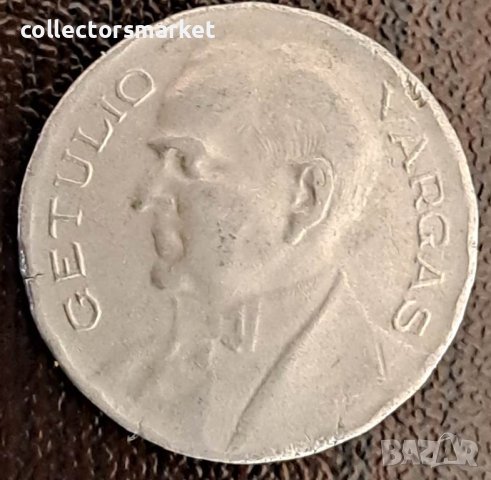 400 реис 1940, Бразилия, снимка 2 - Нумизматика и бонистика - 44083986