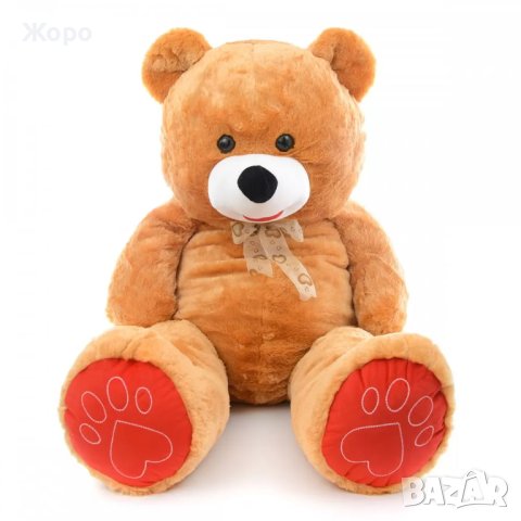 Плюшено кафяво мече 138 cm-46087