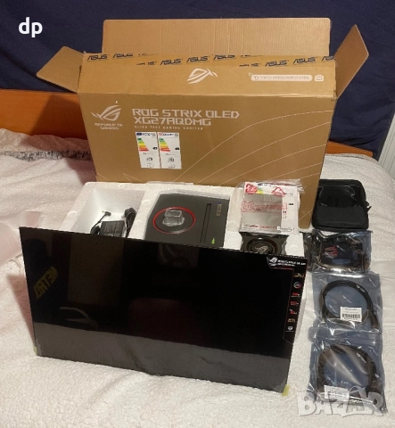 Чисто нов 27 инчов Монитор ASUS ROG Strix OLED XG27AQDMG, снимка 3 - Монитори - 52909368