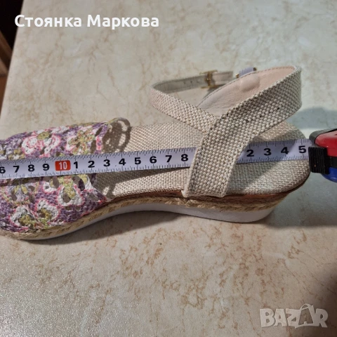 Нови обувки-плат дантела, снимка 7 - Дамски ежедневни обувки - 49832239