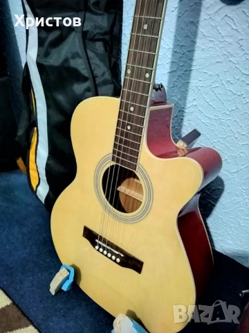 Ел.акустична китара Marktinez, снимка 4 - Китари - 51325279