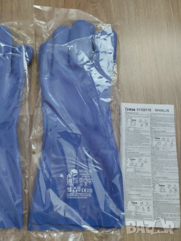 Ръкавици от PVC NIVALIS, снимка 3 - Други инструменти - 40035590