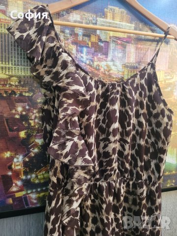 Леопардова рокля, снимка 2 - Рокли - 44111310