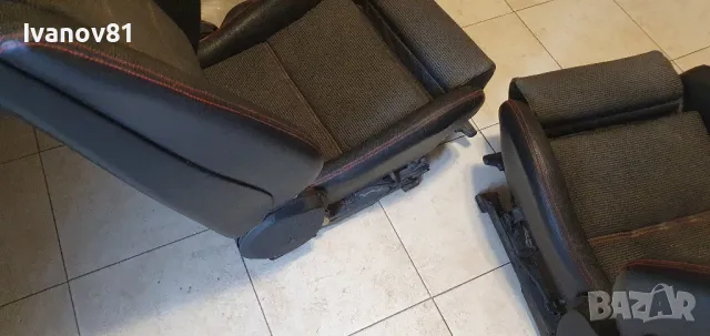 Рекаро бмв е30 предни седалки bmw e30 седан комби Recaro BMW E30 saloon touring front sport seats , снимка 5 - Части - 49255015