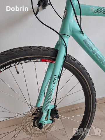 Фитнес велосипед Bianchi C Sport 3, снимка 9 - Велосипеди - 53254129