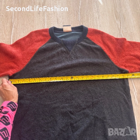 Hugo Boss Orange мъжки пуловер памук вълна XXL, снимка 6 - Пуловери - 52180400