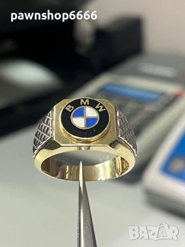 Златен пръстен 14 карата, снимка 13 - Пръстени - 51988762