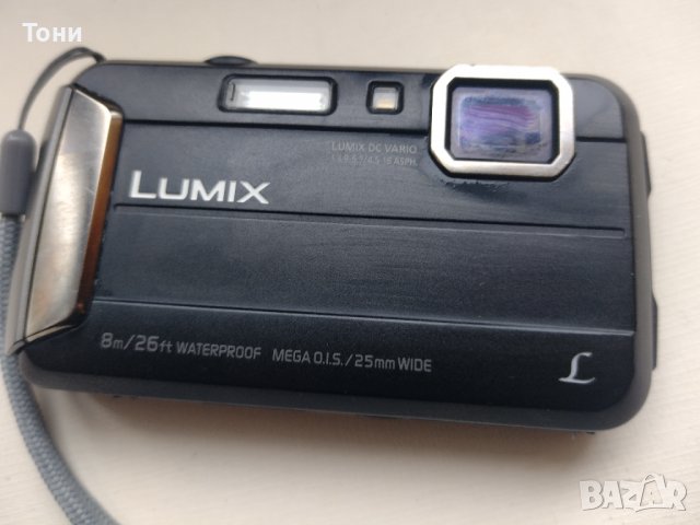 Дигитален фотоапарат Panasonic Lumix DMC-FT30, 16.1MP, Video HD, Черен