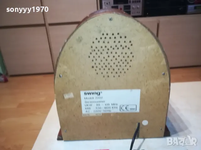 SWING-РАДИО/КАСЕТА С РЕТРО ВИЗИЯ-ВНОС SWISS 2112241149LK1EWC, снимка 11 - Радиокасетофони, транзистори - 48423465