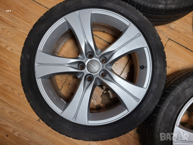 джанти 18" 5х112 Audi Mercedes Vw Seat Skoda  с гуми 225/45/18, снимка 6 - Гуми и джанти - 52381288