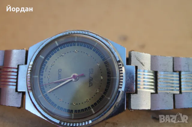 СССР оригинален часовник ''Слава'' кварц, снимка 8 - Мъжки - 47706882