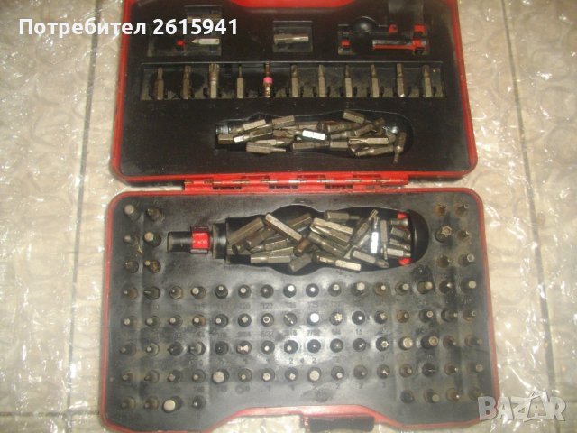 155бр.Битове Шестостен/Накрайници/Торсове-Немски-Комплект-Различни Захвати Работна Част-2-10мм-PURE, снимка 1